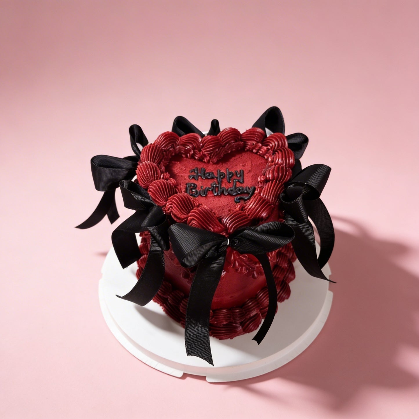 Lambeth Heart Shaped Cake