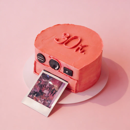 Polaroid Cake