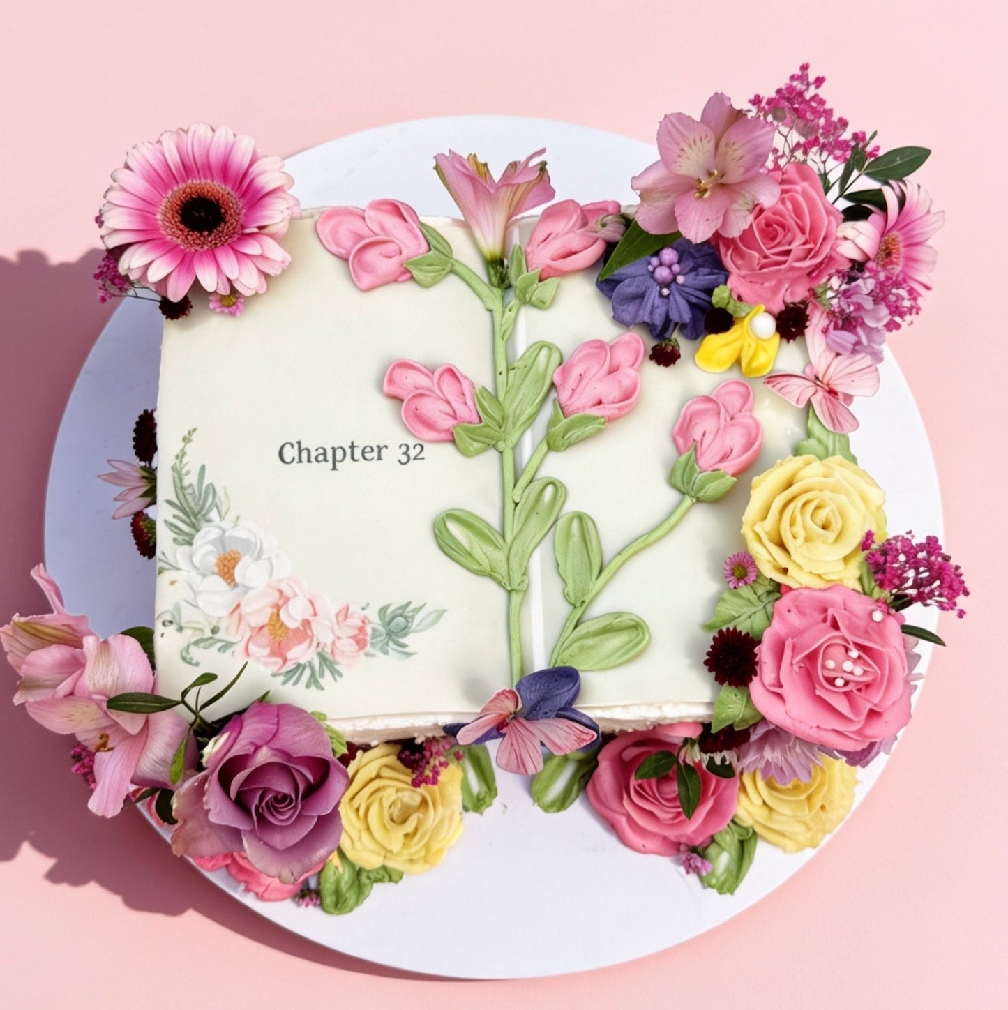 Fantasy Book Cake