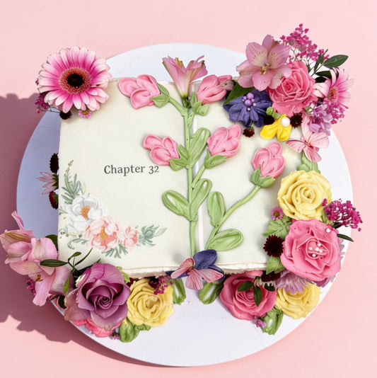 Fantasy Book Cake