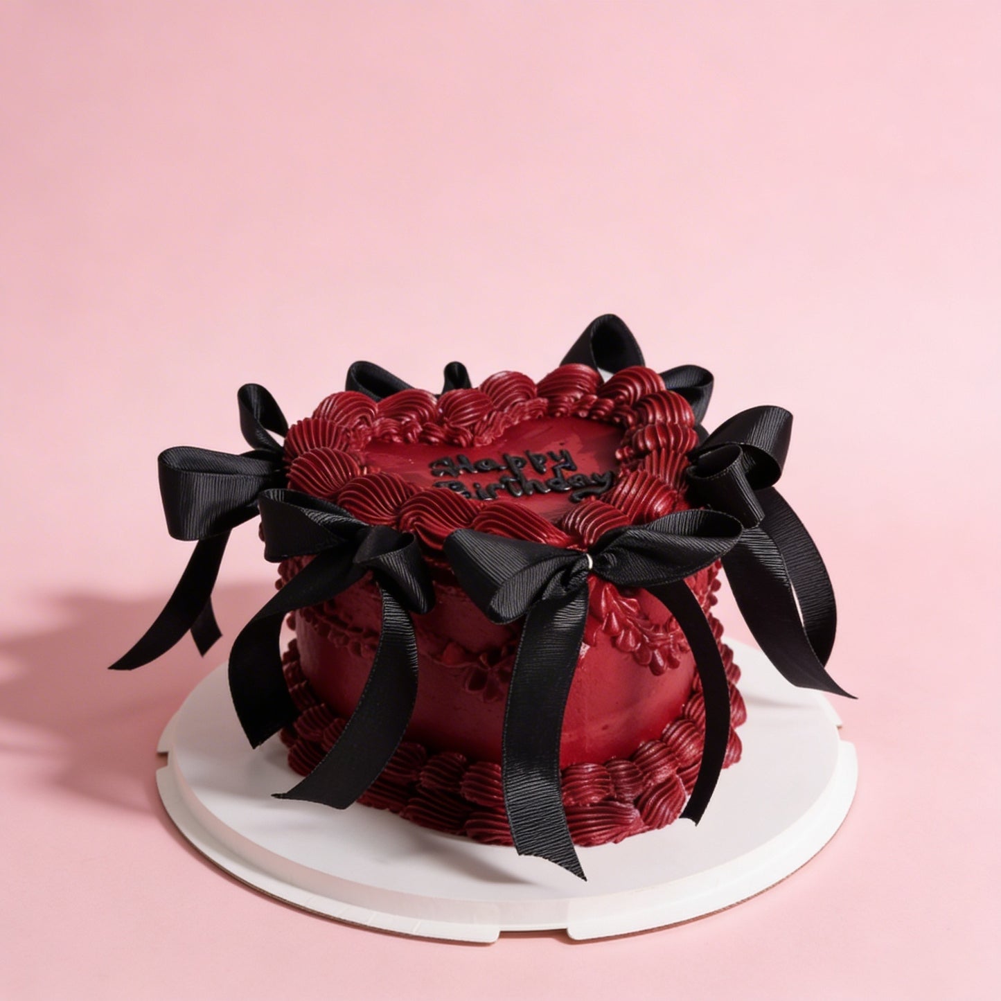 Lambeth Heart Shaped Cake