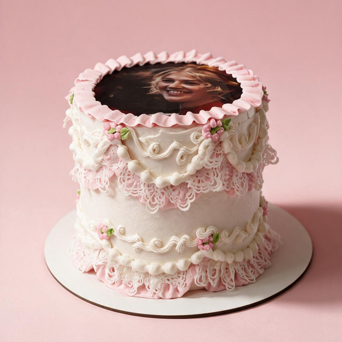Lambeth Cake with Lace & Pride Prejudice Collection