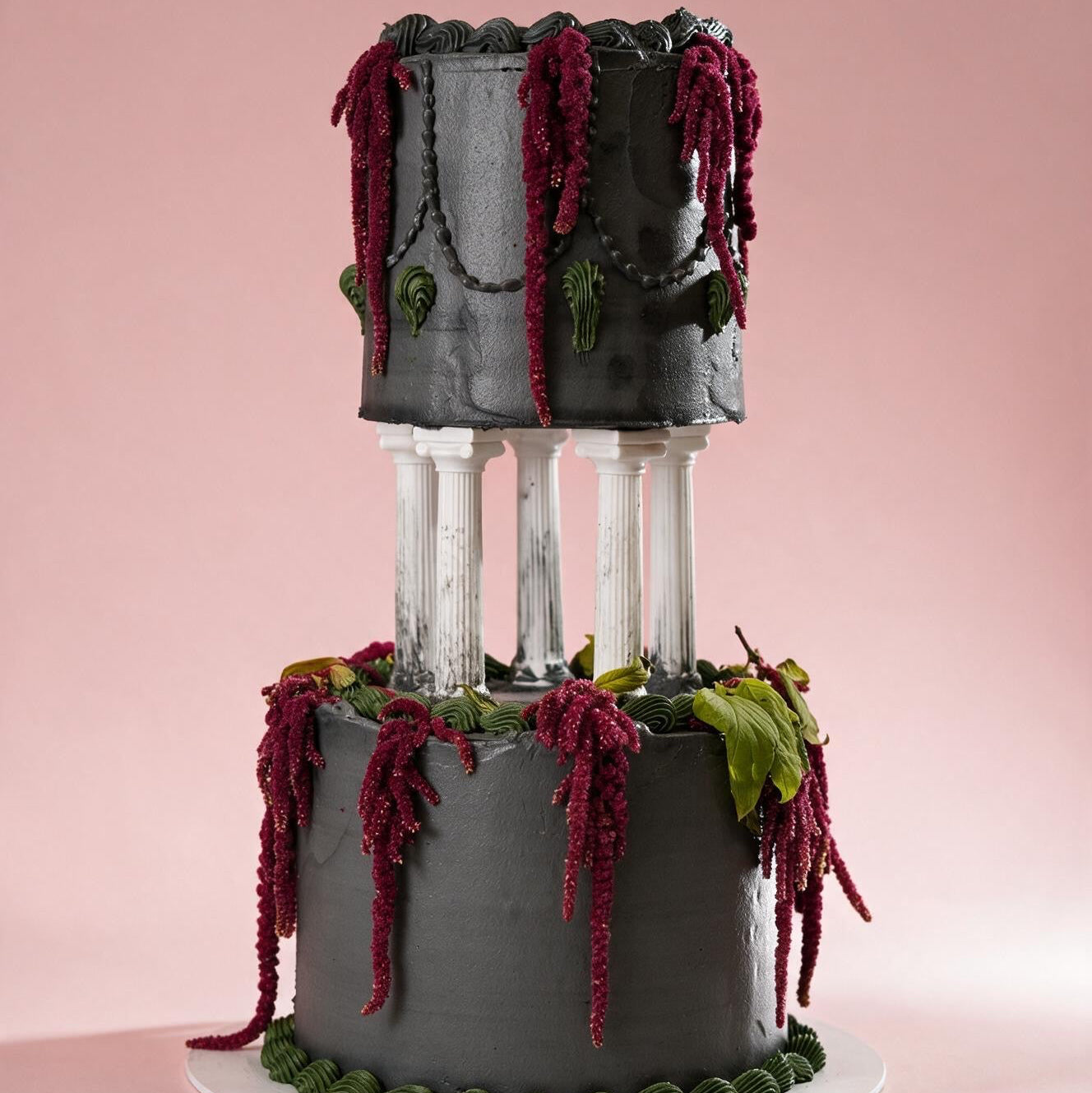 Large Pergola Cake with Columns