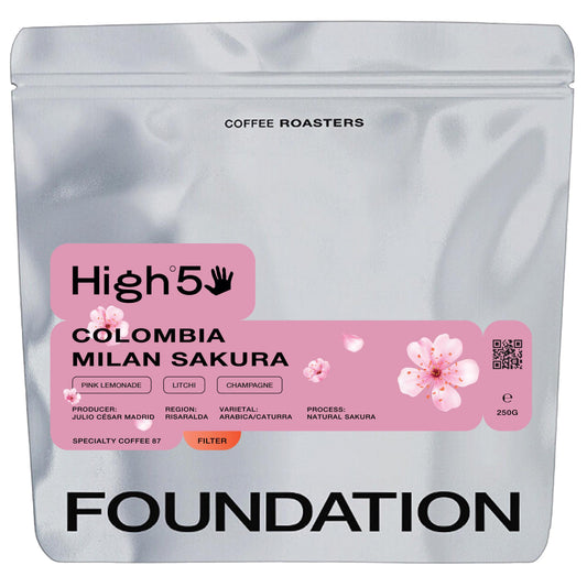 Specialty Coffee Beans 250g | Foundation Coffee | Milan Sakura or Milky Peak | Ukrainian Roaster